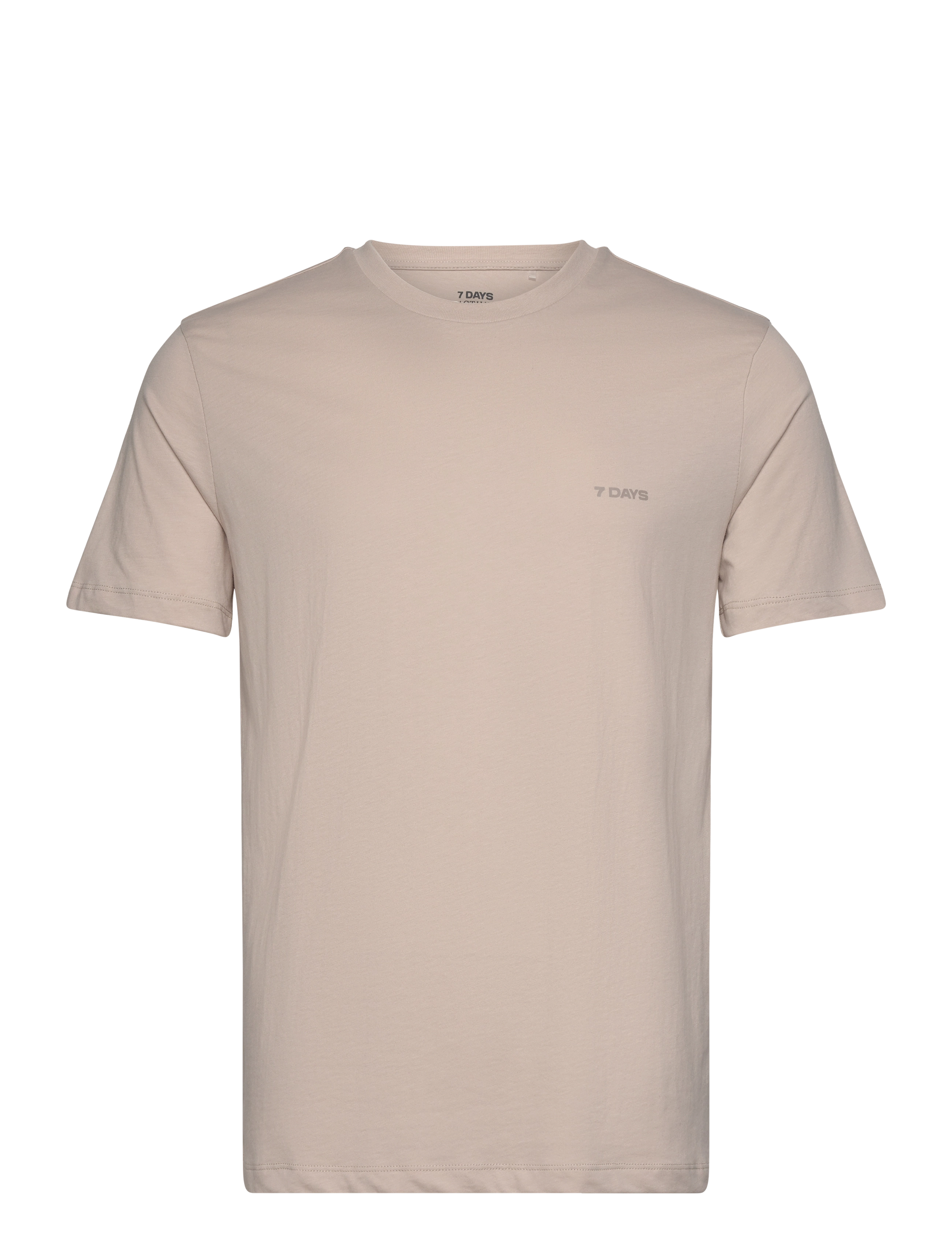 7 DAYS ACTIVE Basic Tee Beige - L - Damen