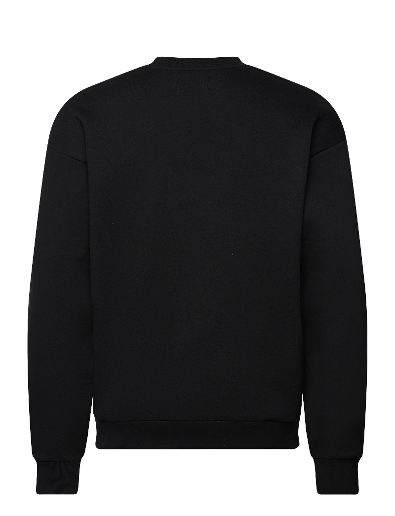 7 DAYS Active - Organic Regular Crewneck - oberteile - 001 black - 2
