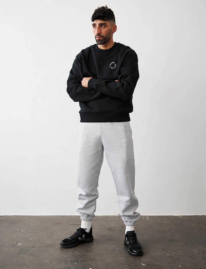 7 DAYS Active - Organic Regular Crewneck - oberteile - 001 black - 3