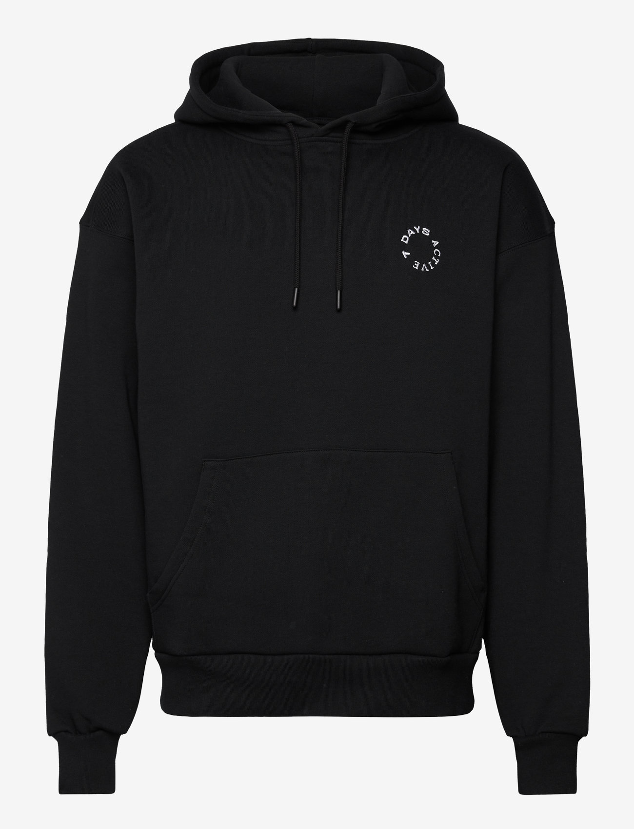 7 DAYS Active - Organic Regular Hoodie - overdele - 001 black - 1