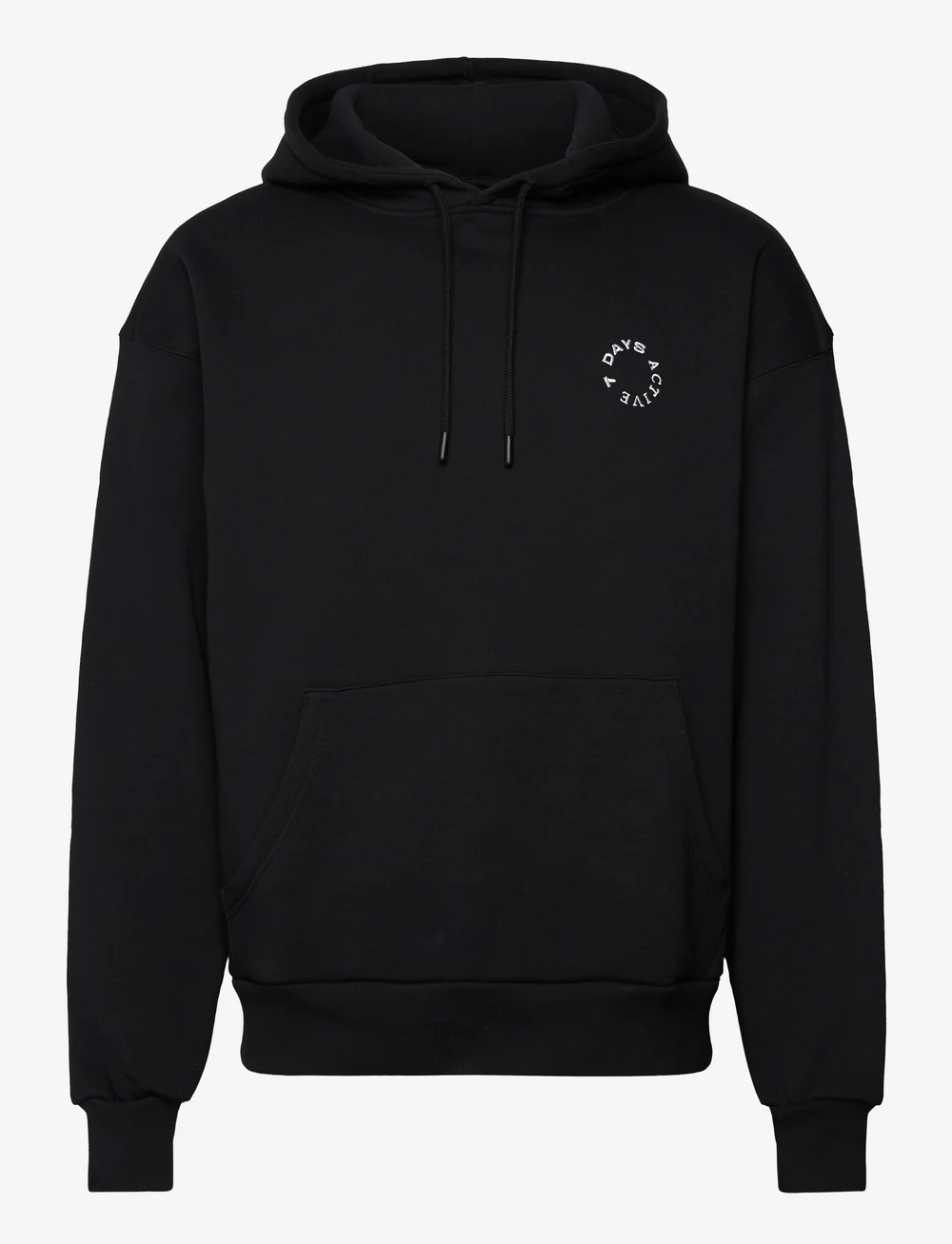 7 DAYS Active - Organic Regular Hoodie - oberteile - 001 black - 1