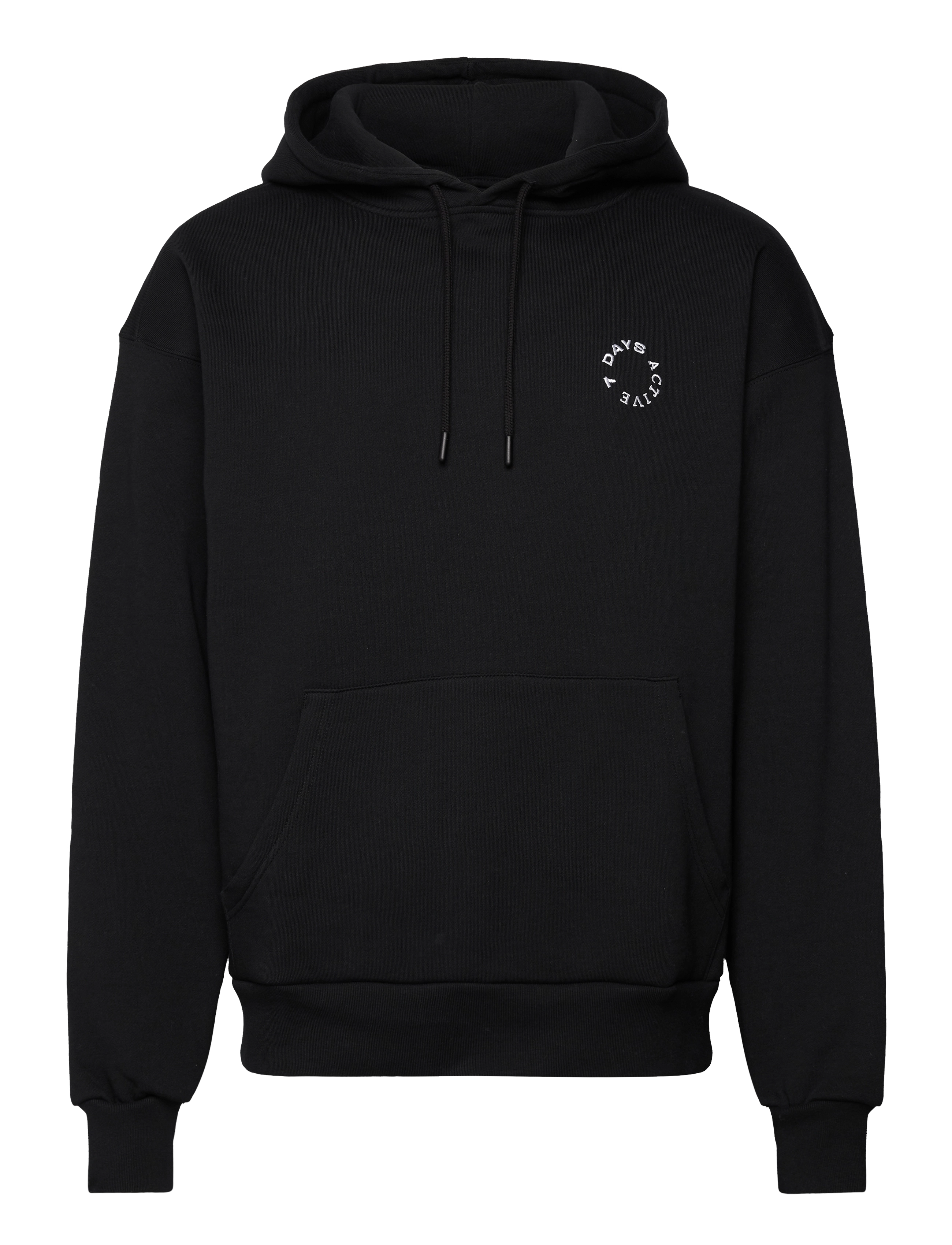 7 DAYS Active Organic Regular Hoodie - 7 DAYS Active - 001 BLACK / black