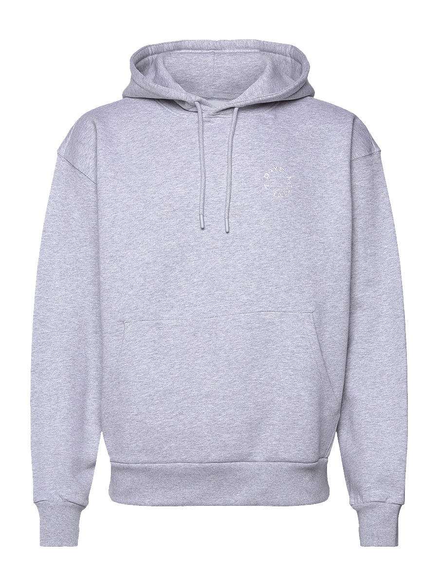 7 DAYS Active - Organic Regular Hoodie - dressipluusid ja pusad - 022 heather grey - 1