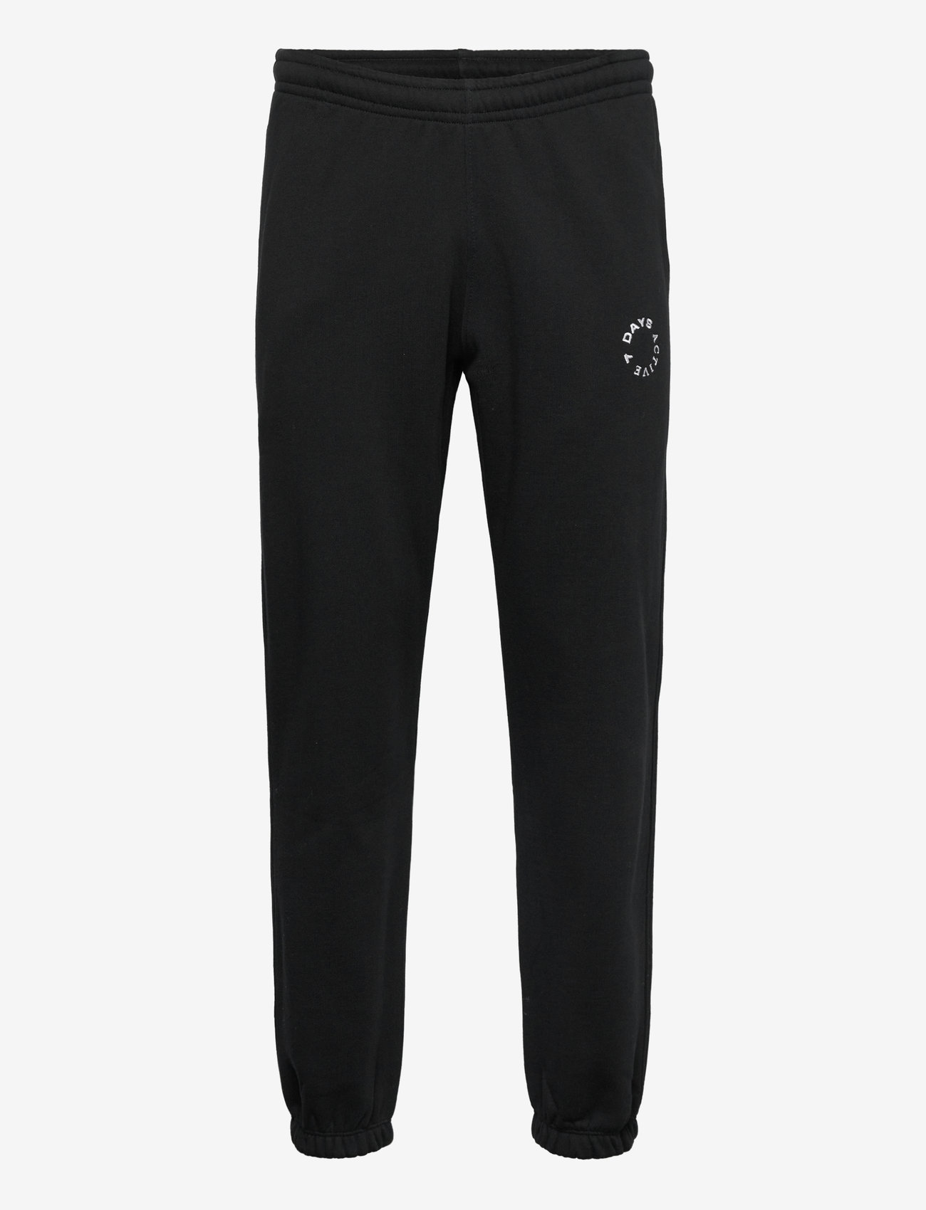 7 DAYS Active - Organic Regular Sweatpants - joggingbukser - 001 black - 1