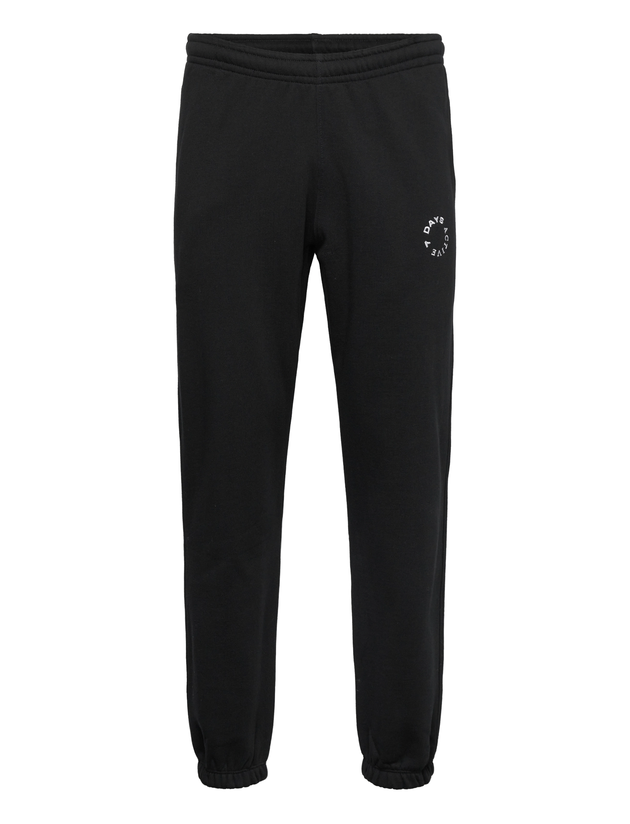 Organic Regular Sweatpants - 001 BLACK