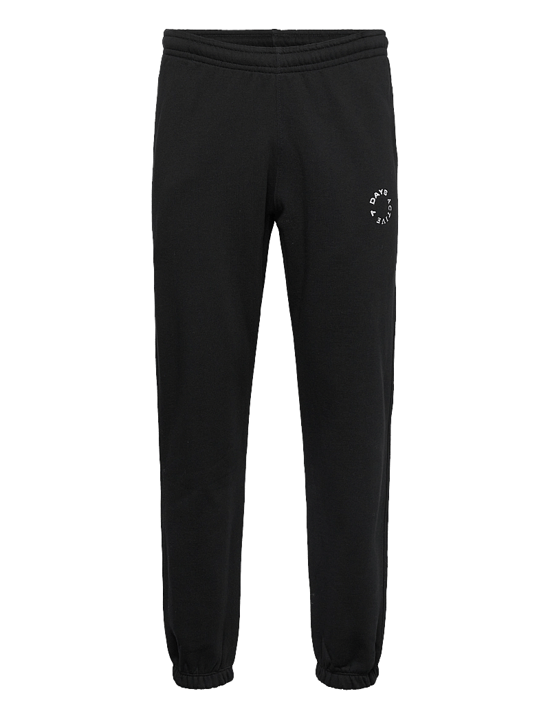 7 DAYS Active - Organic Regular Sweatpants - treenihousut - 001 black - 1