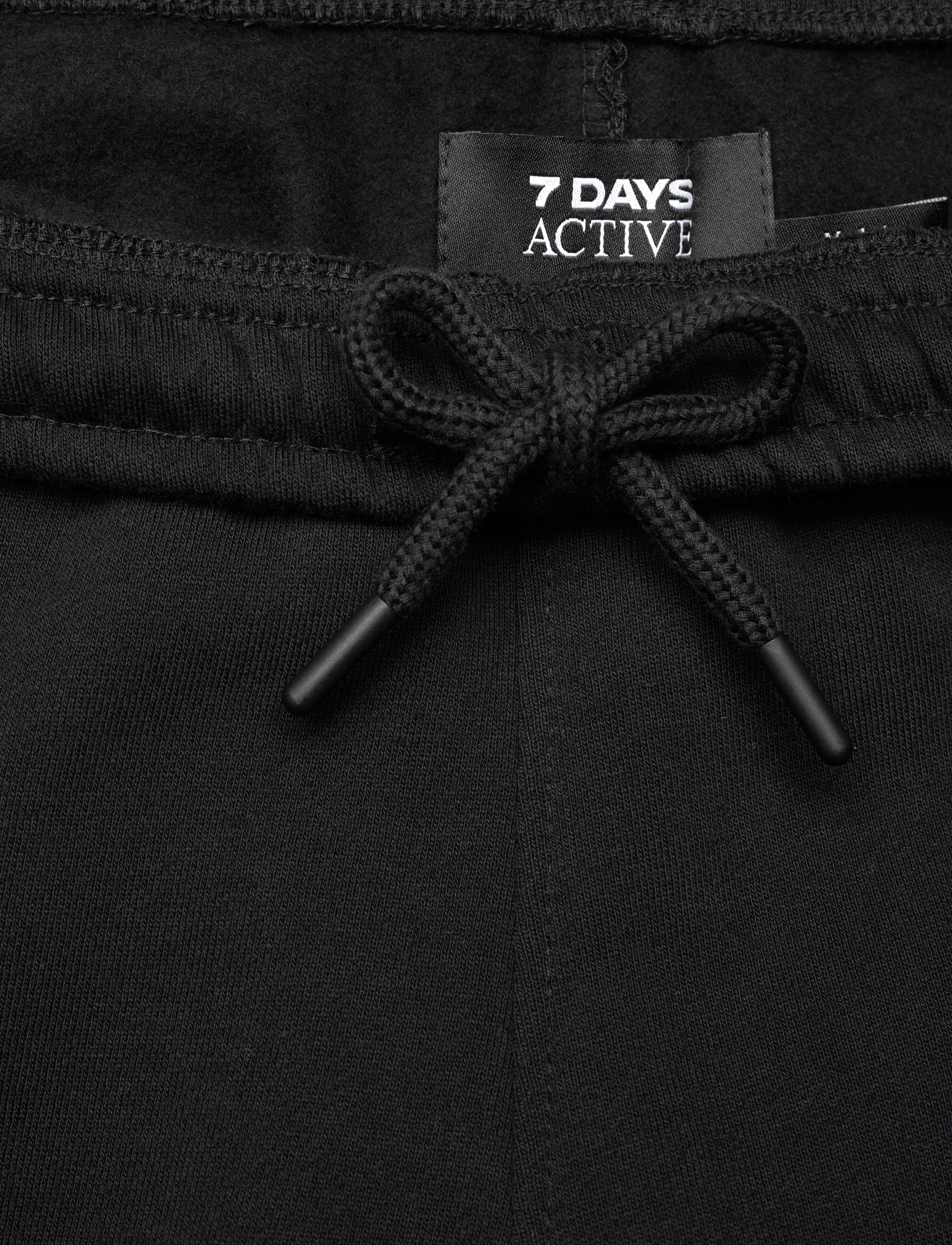 7 DAYS Active - Organic Regular Sweatpants - spordipüksid - 001 black - 4