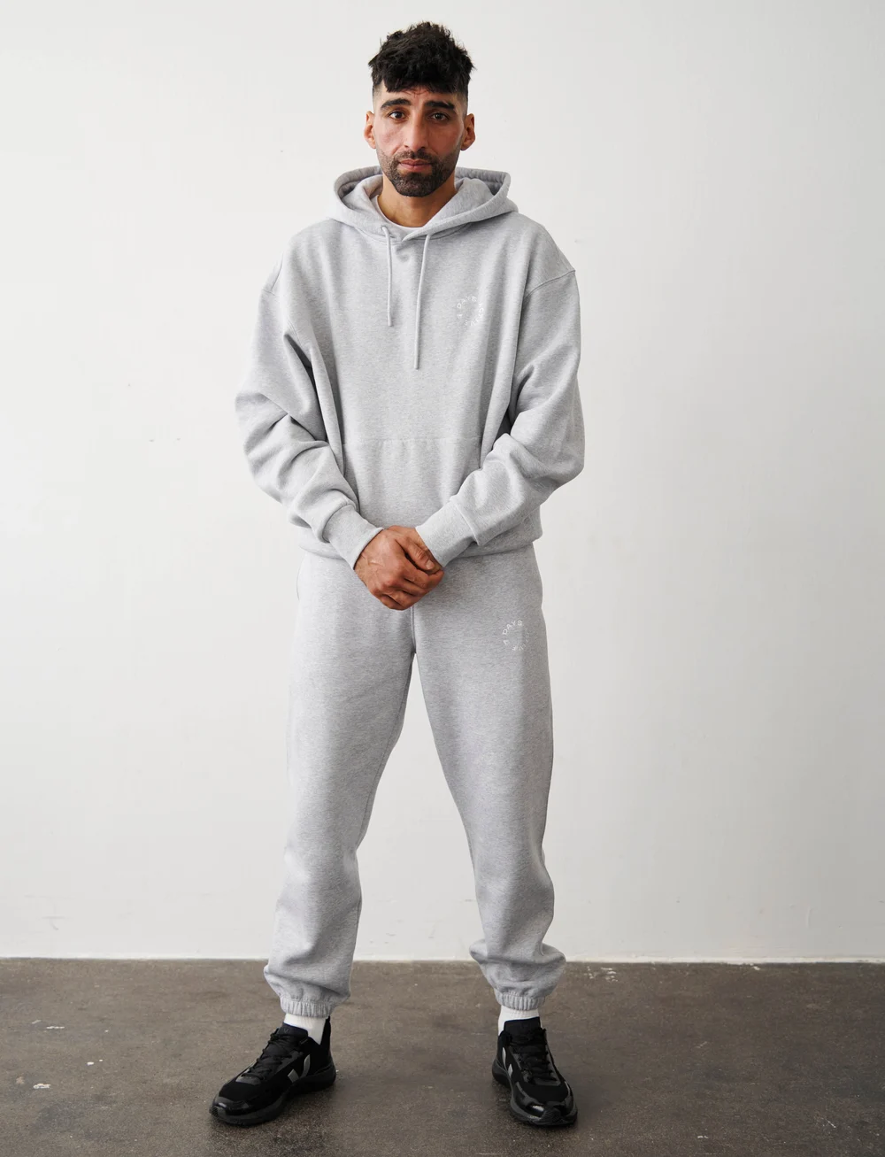 7 DAYS Active - Organic Regular Sweatpants - pantalon training - 022 heather grey - 0