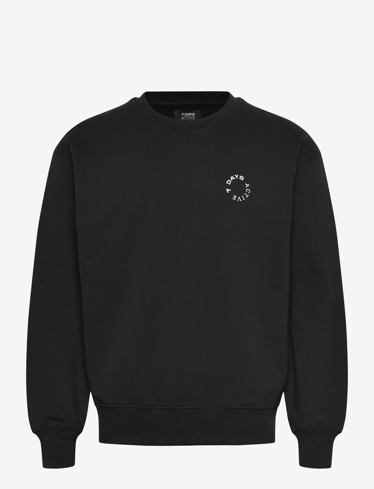7 DAYS Active - MIND Regular Crewneck - dressipluusid - 001 black - 0