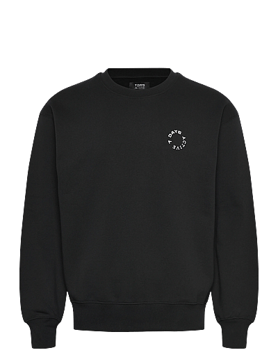 7 DAYS Active MIND Regular Crewneck - Alles anzeigen - 001 BLACK / black