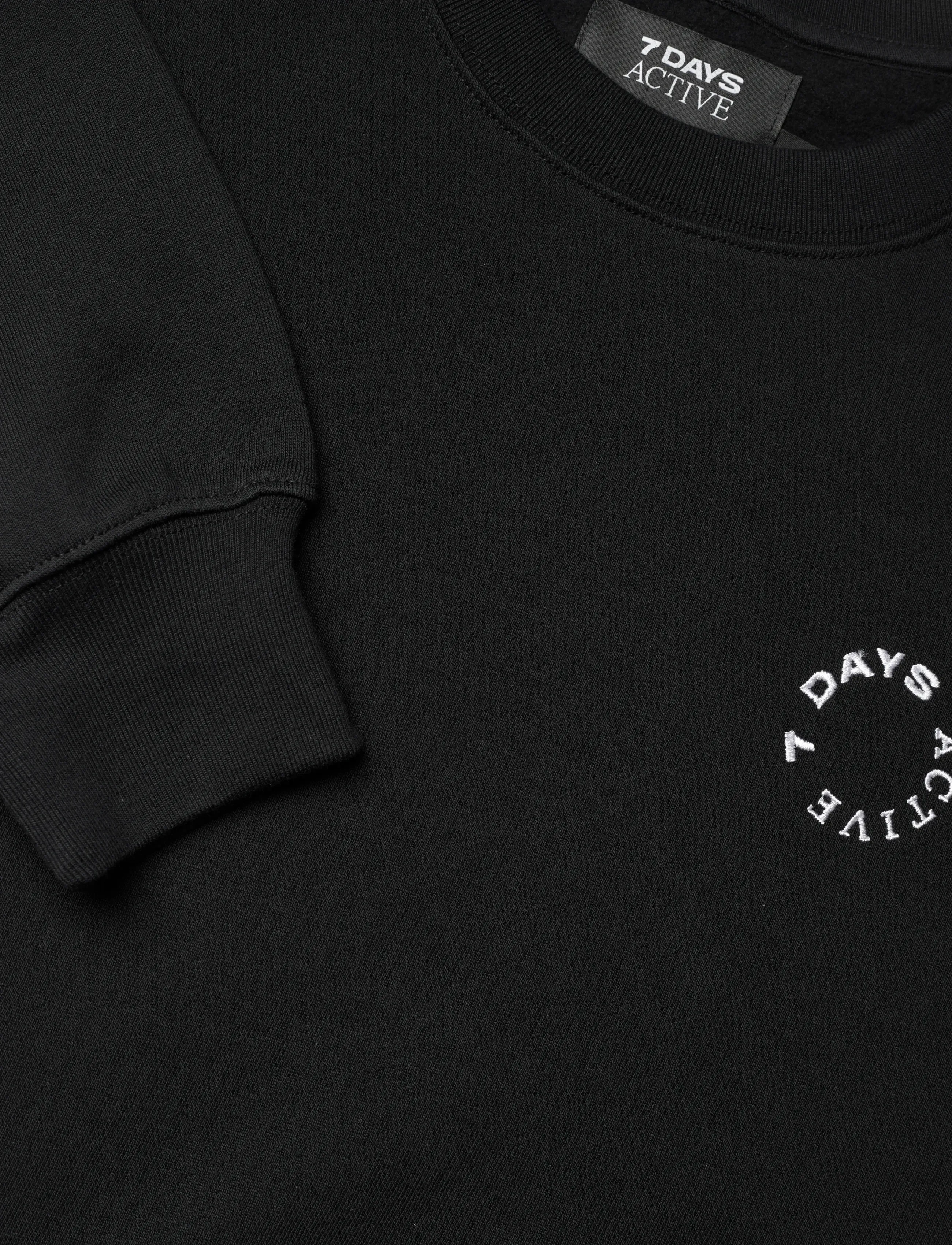 7 DAYS Active - MIND Regular Crewneck - sport - 001 black - 2