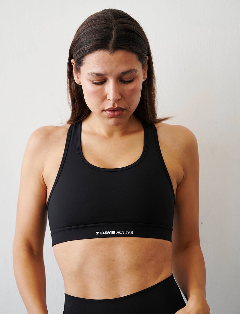 7 DAYS Active - Signature Bra - sport-bhs - 001 black - 3