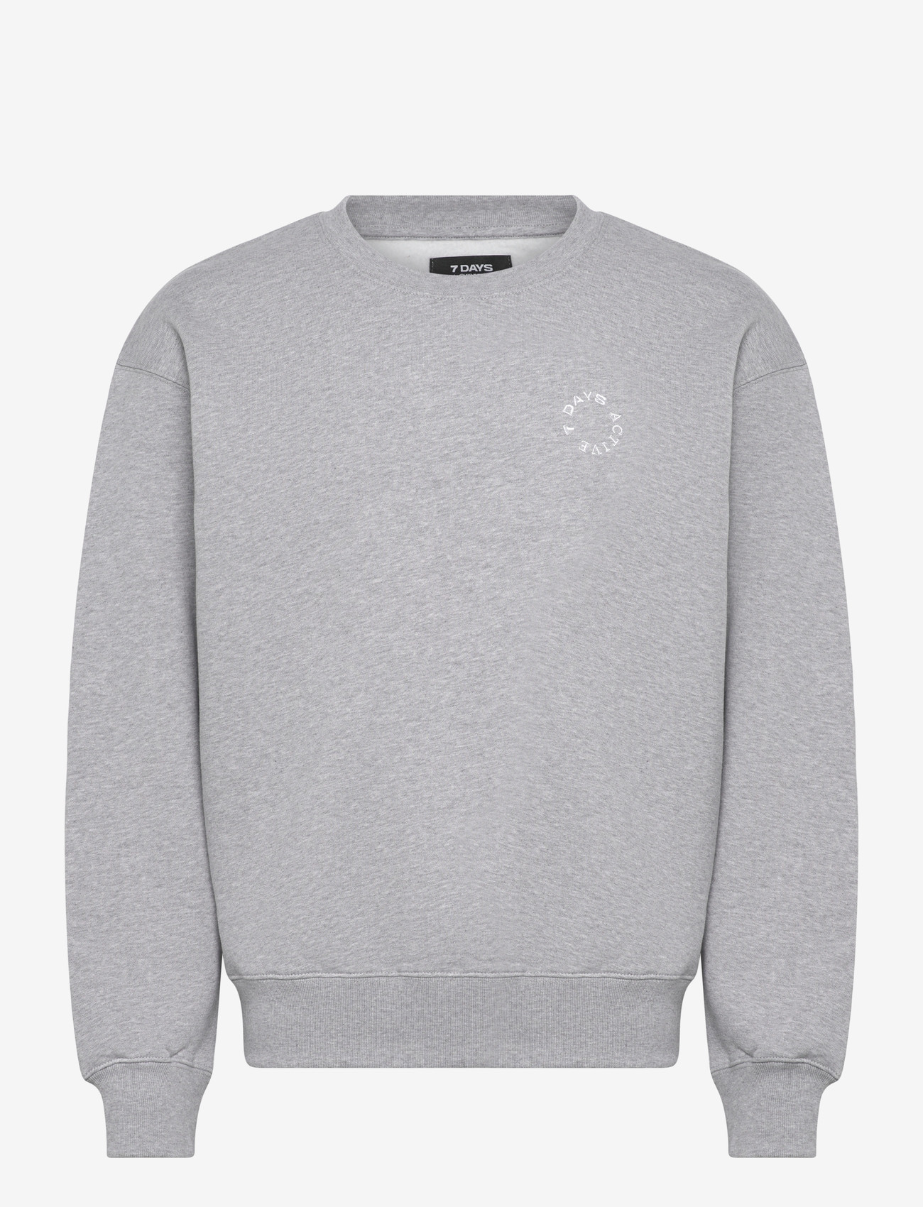 7 DAYS Active - MIND Regular Crewneck - dressipluusid - 022 heather grey - 0