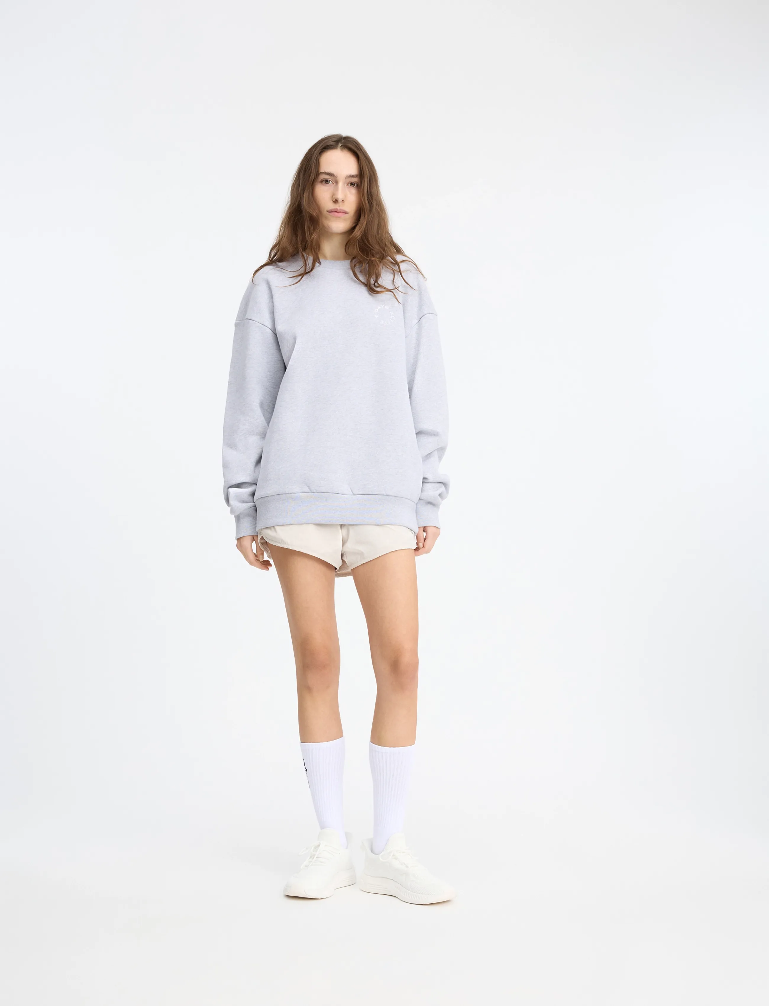 7 DAYS Active - MIND Regular Crewneck - sweatshirts - 022 heather grey - 3
