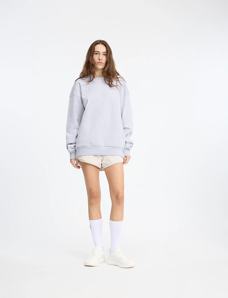 7 DAYS Active - MIND Regular Crewneck - sweatshirts - 022 heather grey - 3