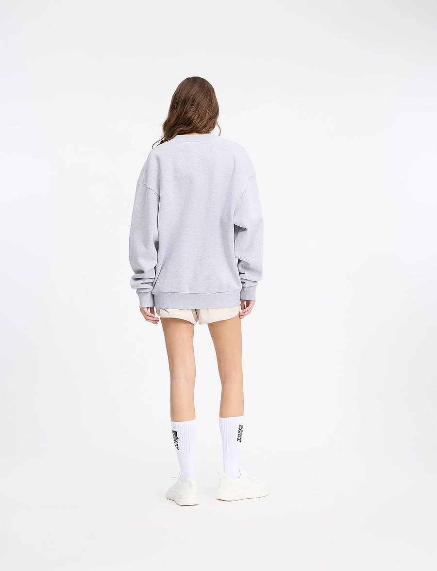 7 DAYS Active - MIND Regular Crewneck - sweatshirts - 022 heather grey - 4