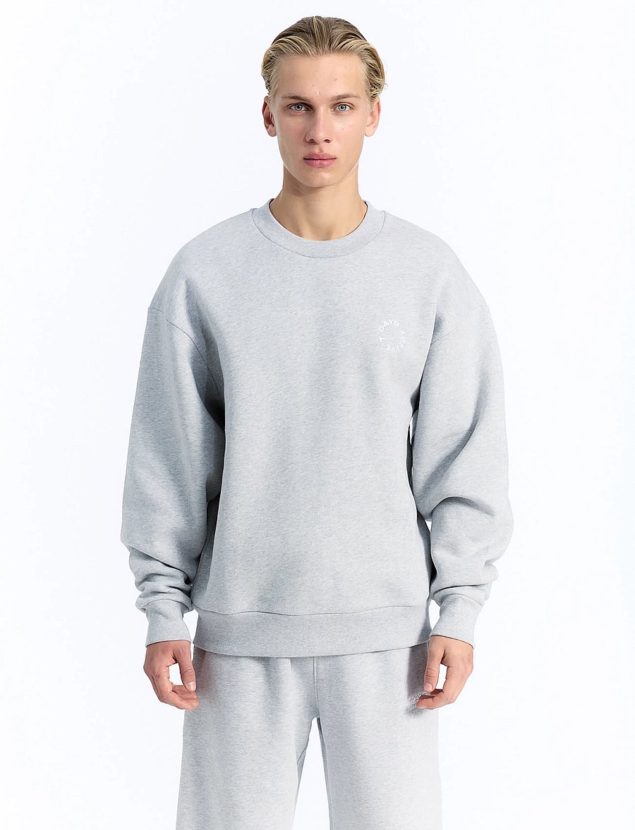 7 DAYS Active - MIND Regular Crewneck - sweatshirts - 022 heather grey - 5