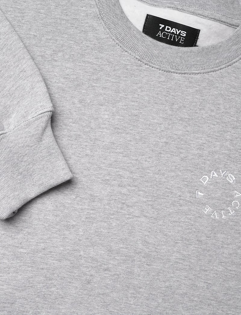 7 DAYS Active - MIND Regular Crewneck - dressipluusid - 022 heather grey - 2