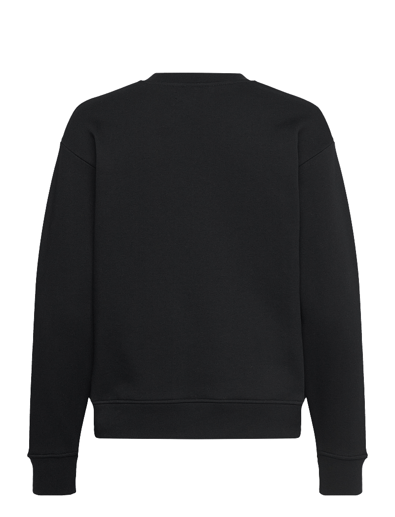 7 DAYS Active - Organic Fitted Crewneck - overdele - 001 black - 2