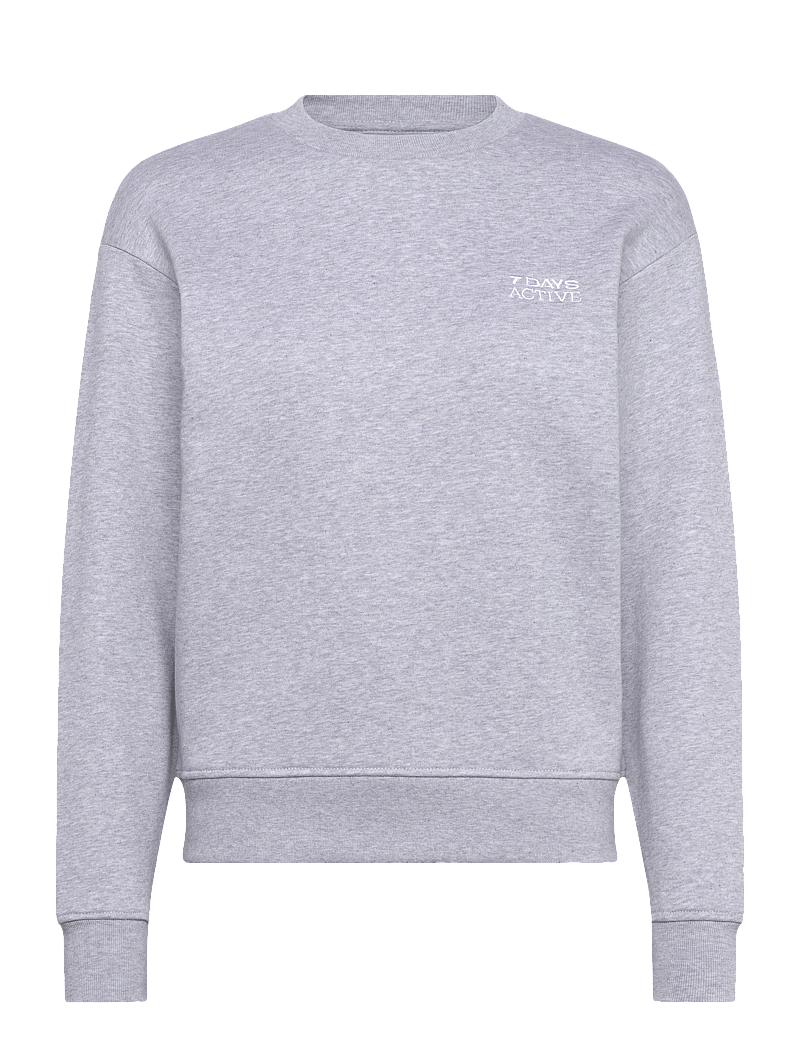 7 DAYS Active - Organic Fitted Crewneck - Överdelar - 022 heather grey - 1