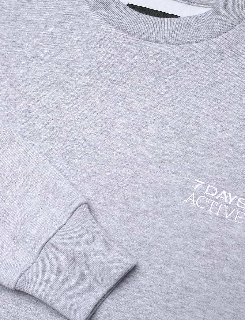 7 DAYS Active - Organic Fitted Crewneck - Överdelar - 022 heather grey - 3