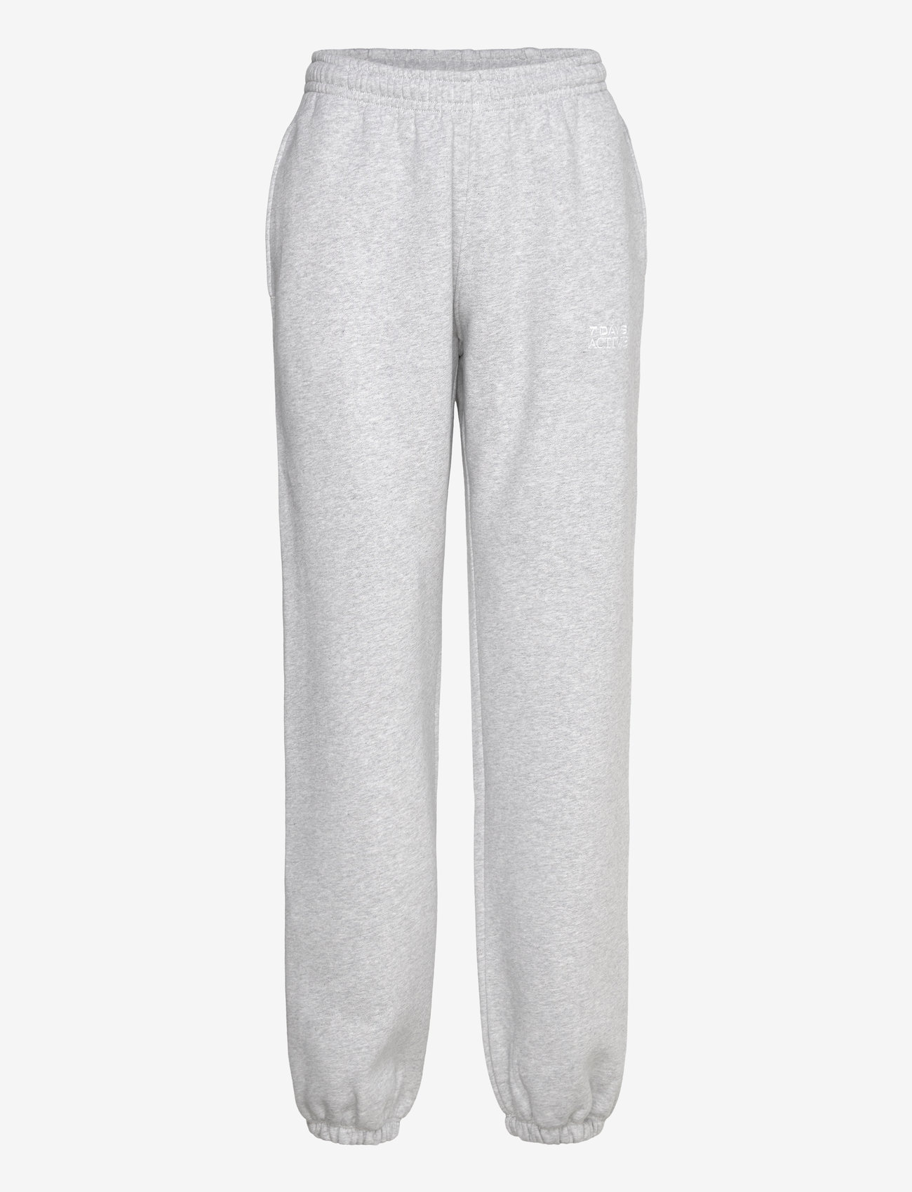 7 DAYS Active - Organic Fitted Sweatpants - joggingbukser - 022 heather grey - 1