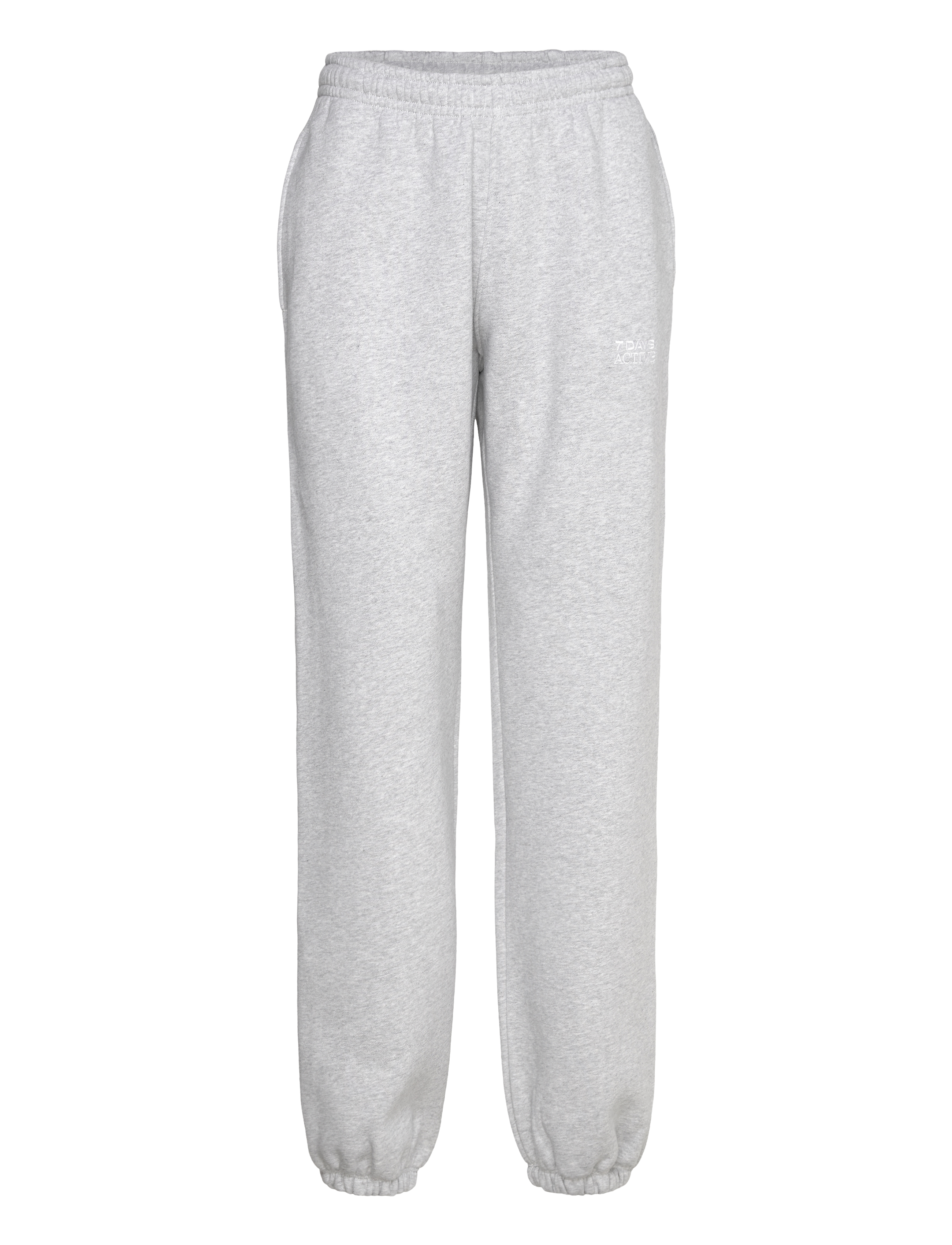 7 DAYS Active - Organic Fitted Sweatpants - trainingshosen - 022 heather grey - 1