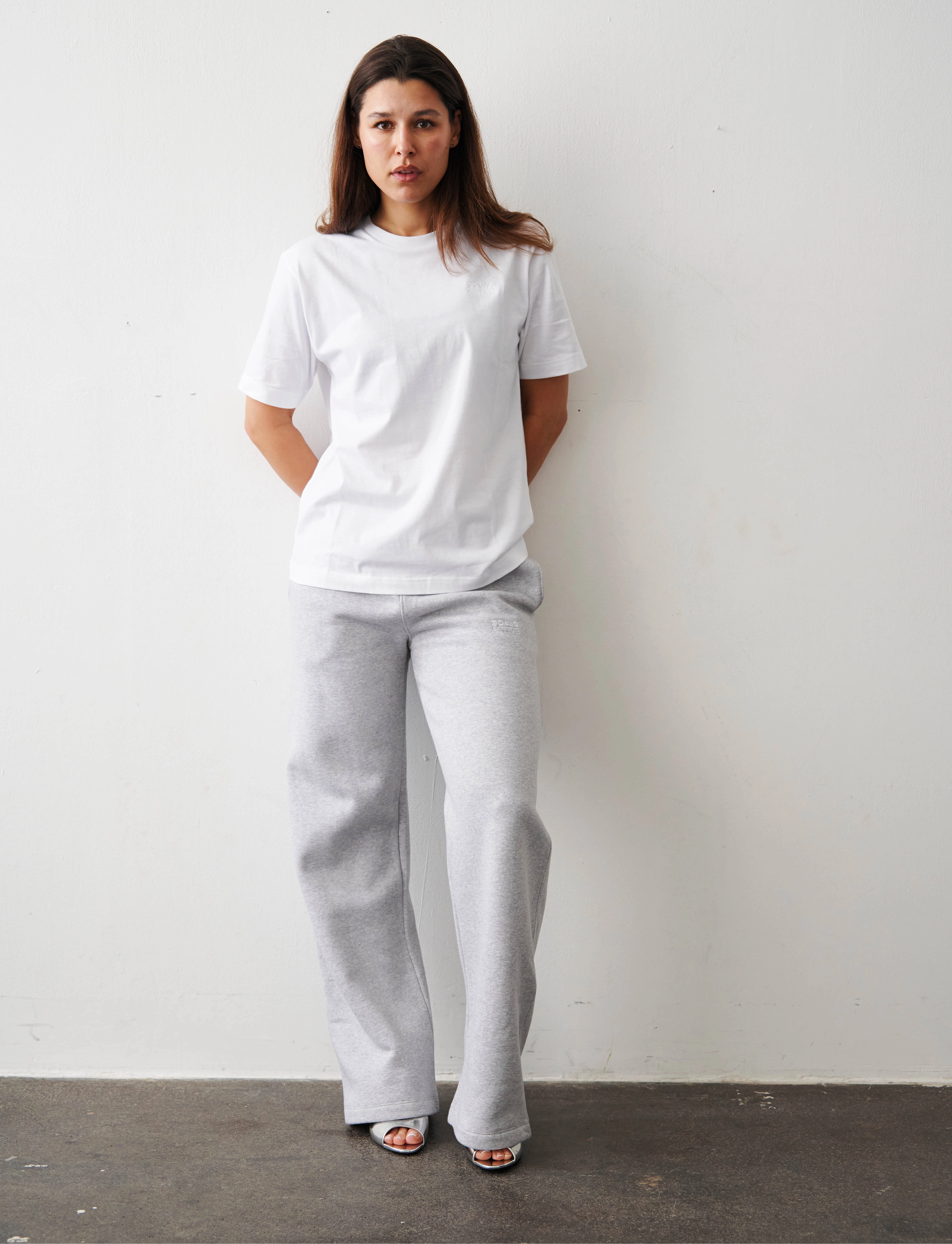 7 DAYS Active Organic Lounge Pants, XL, Grey, Sport Pants > Sport Sweatpants, Dame