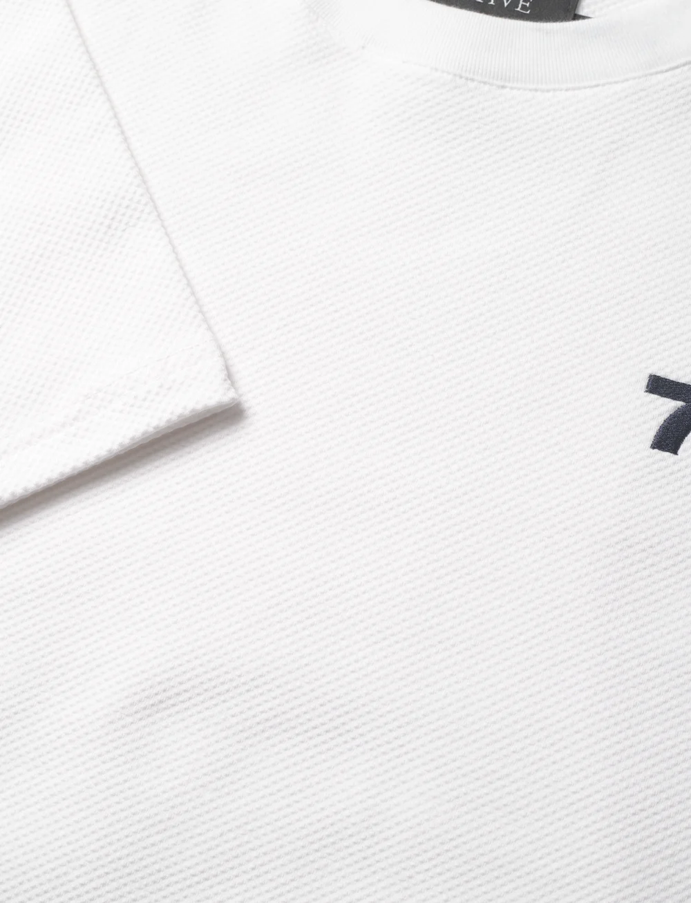 7 DAYS Active - Waffle Long Sleeve Tee - toppe & t-shirts - 049 brilliant white - 2