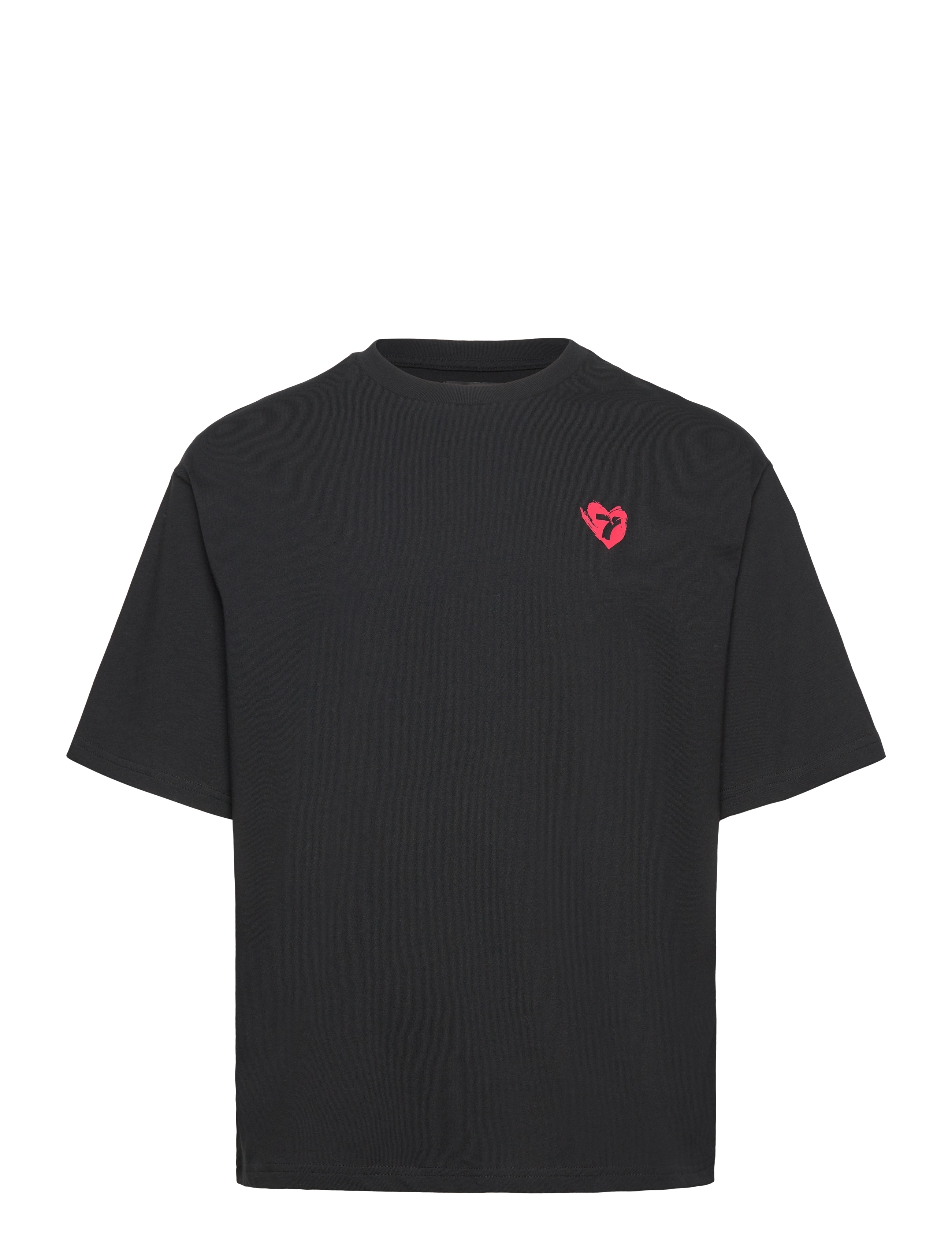 7 DAYS Active - Organic Heavy Boxy Tee - toppar og stuttermabolir - 001 black - 0