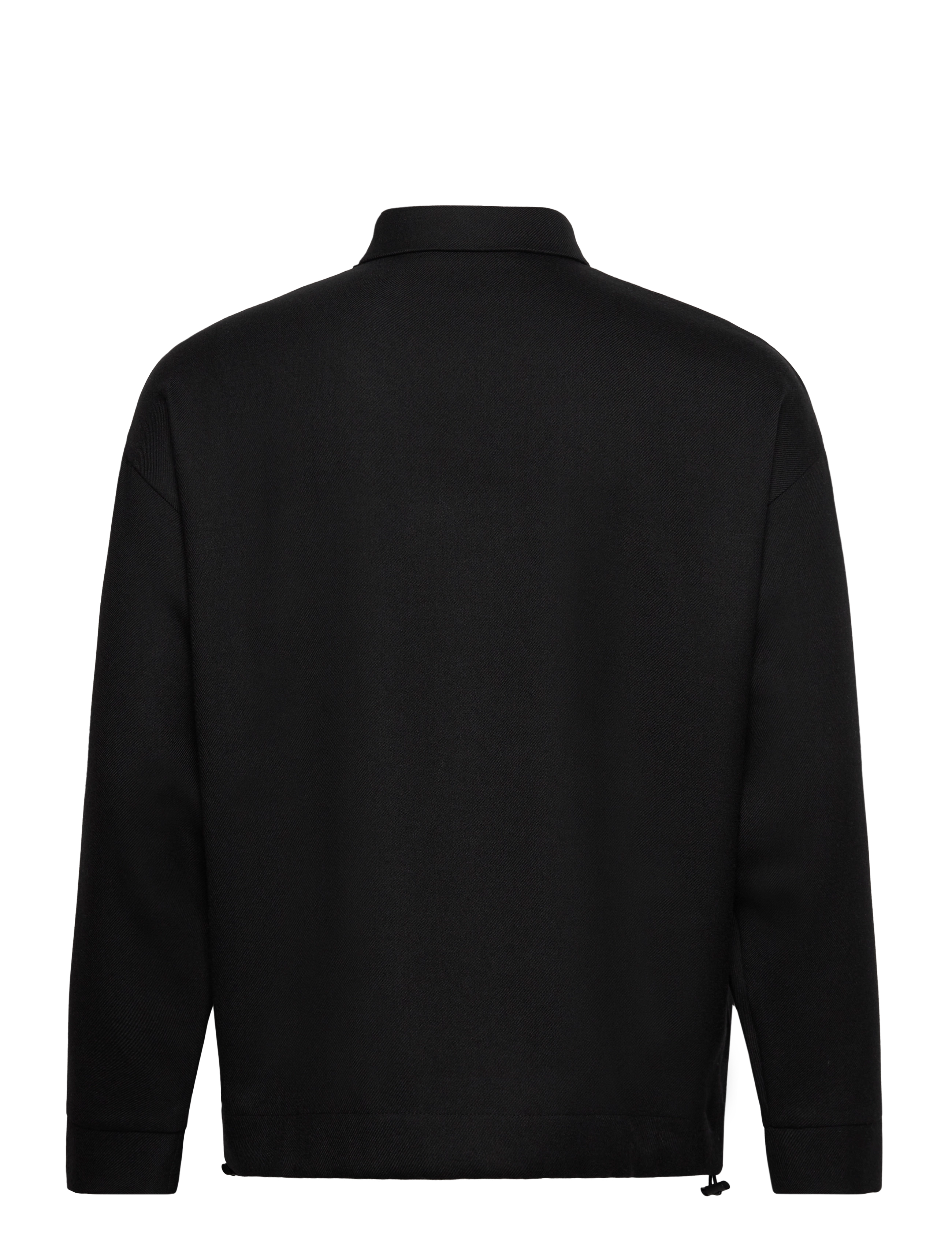 7 DAYS Active - Polo Over Shirt - toppar & t-shirts - 001 black - 2