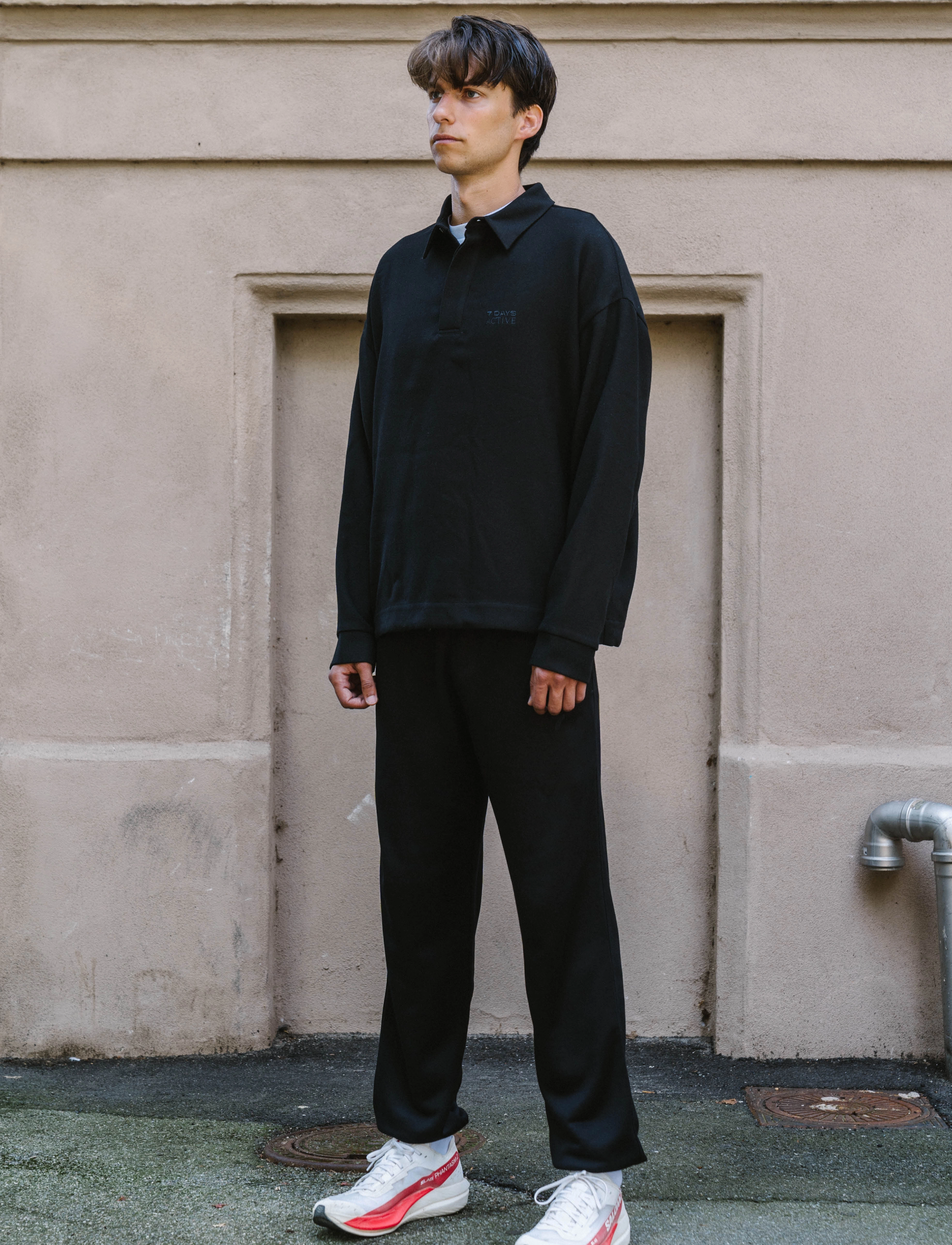 7 DAYS Active - Polo Over Shirt - pitkähihaiset - 001 black - 3