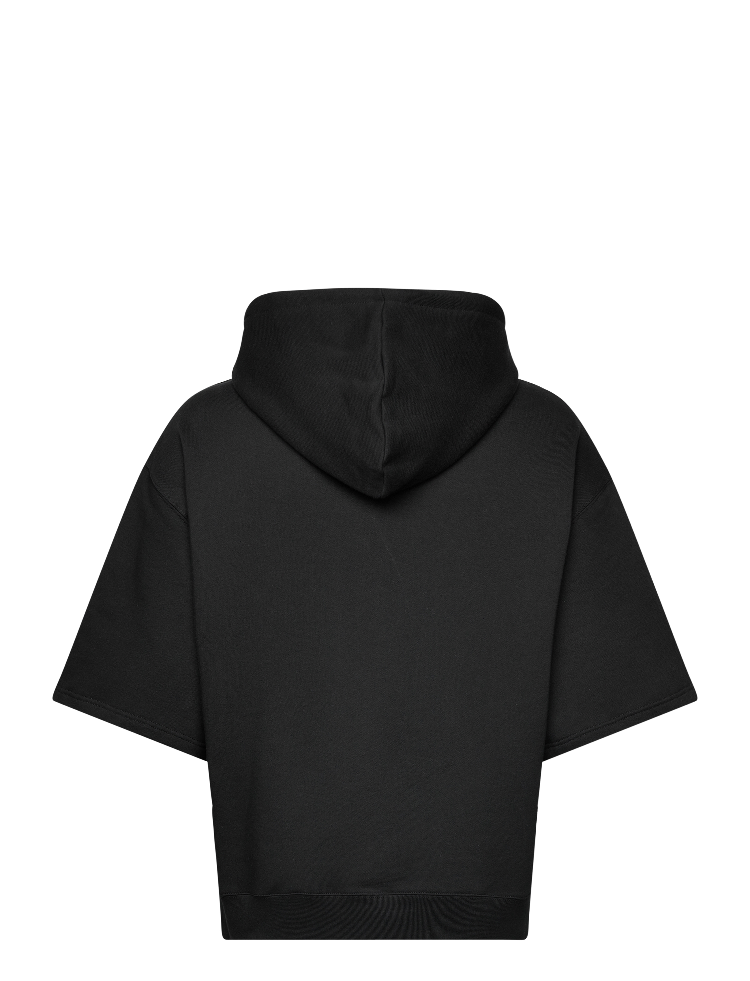 7 DAYS Active - Organic Short Sleeve Hoodie - 001 black - 1