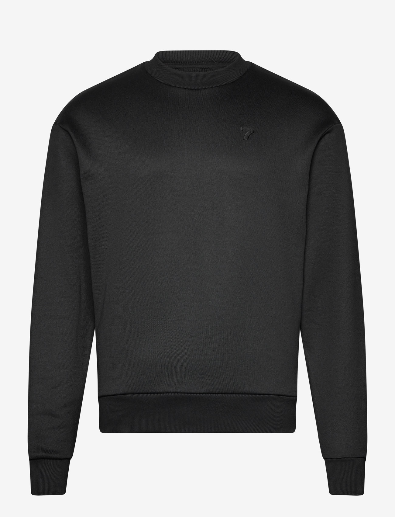 7 DAYS Active - Tech Crewneck - sweatshirts - 001 black - 0