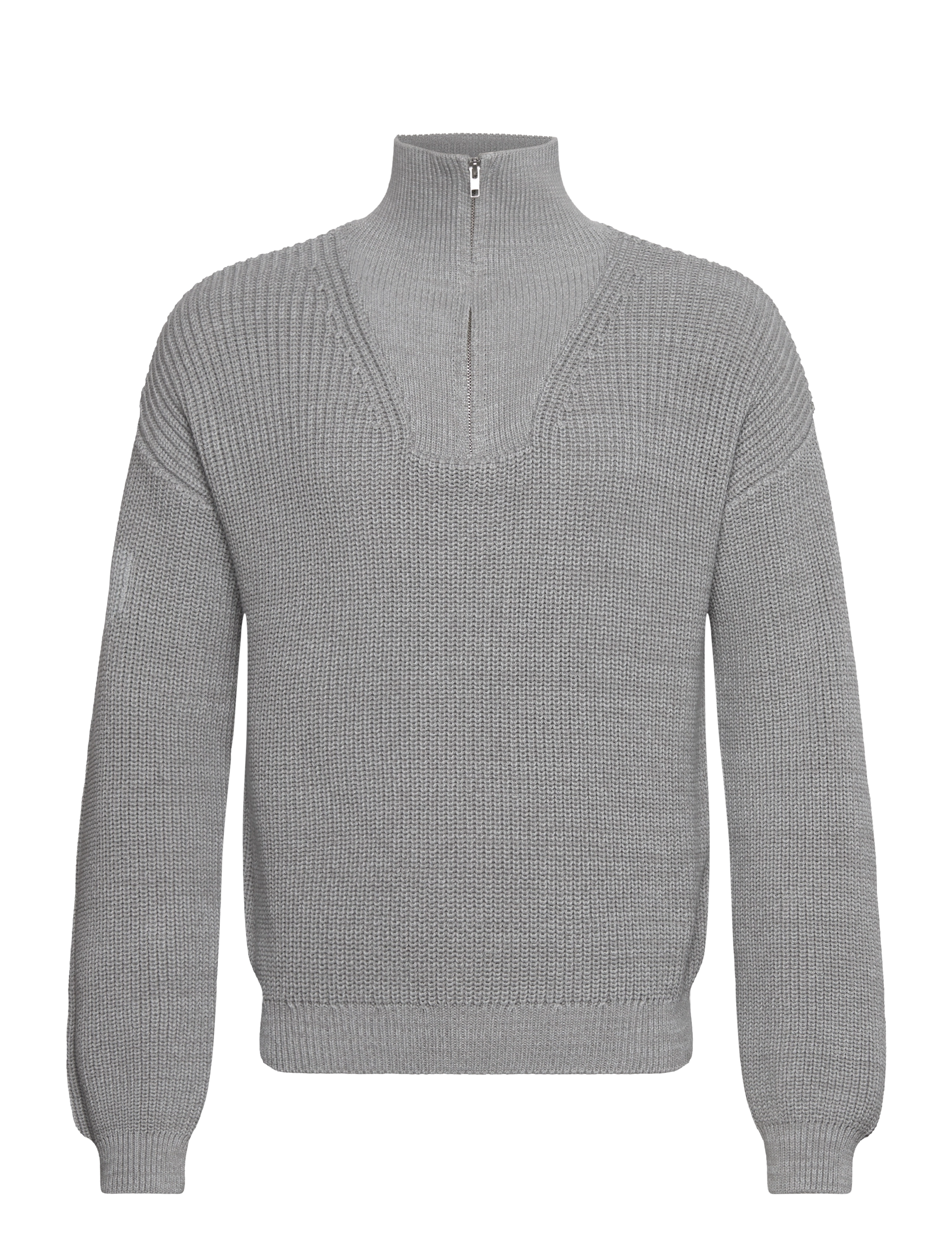 7 DAYS ACTIVE Half Patent Knit Grau - S - Damen