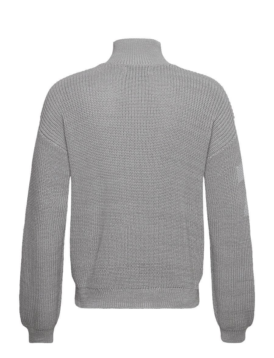 7 DAYS Active - Half Patent Knit - adīti izstrādājumi - 016 grey melange - 1