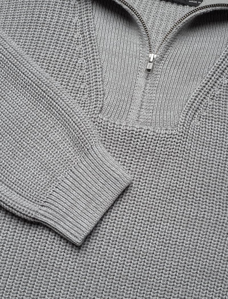 7 DAYS Active - Half Patent Knit - dressipluusid - 016 grey melange - 2