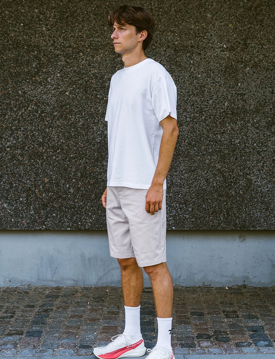 7 DAYS Active - Twill Shorts - vabaaja lühikesed püksid - 835 silver gray - 0