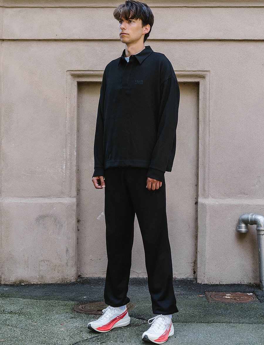 7 DAYS Active - Tech Sweatpants - treeningpüksid - 001 black - 0