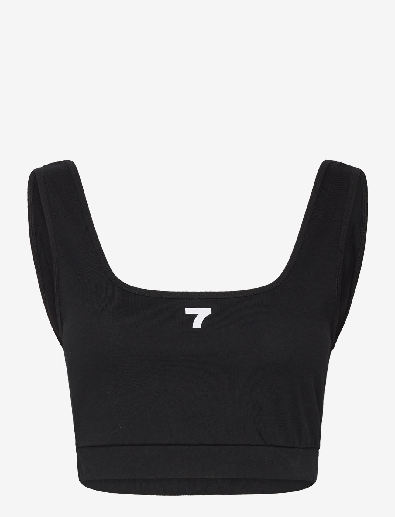 7 DAYS Active - Organic Bra Top - tank tops - 001 black - 0