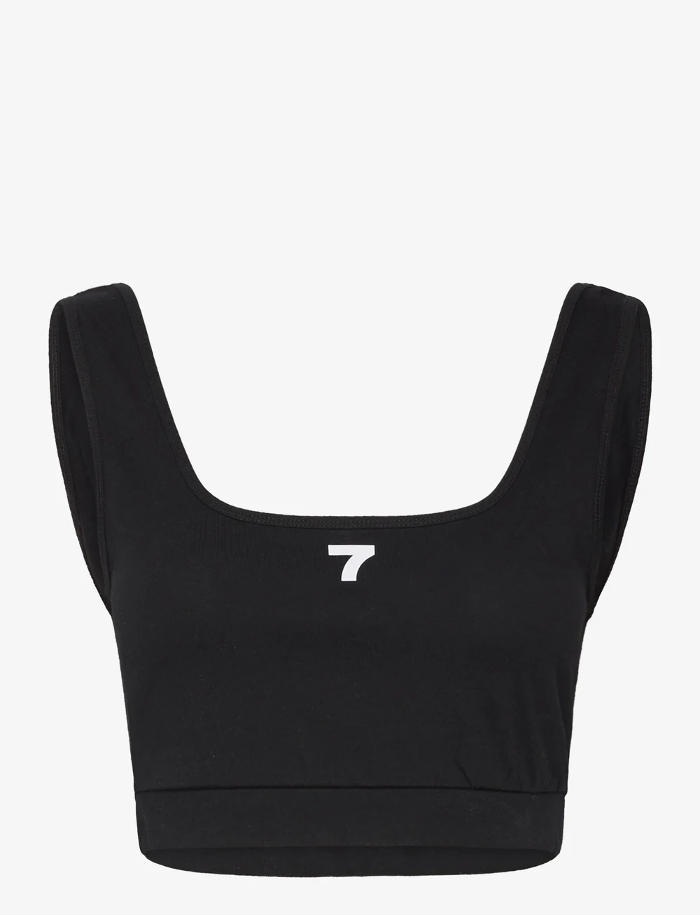 7 DAYS Active - Organic Bra Top - crop-tops - 001 black - 0