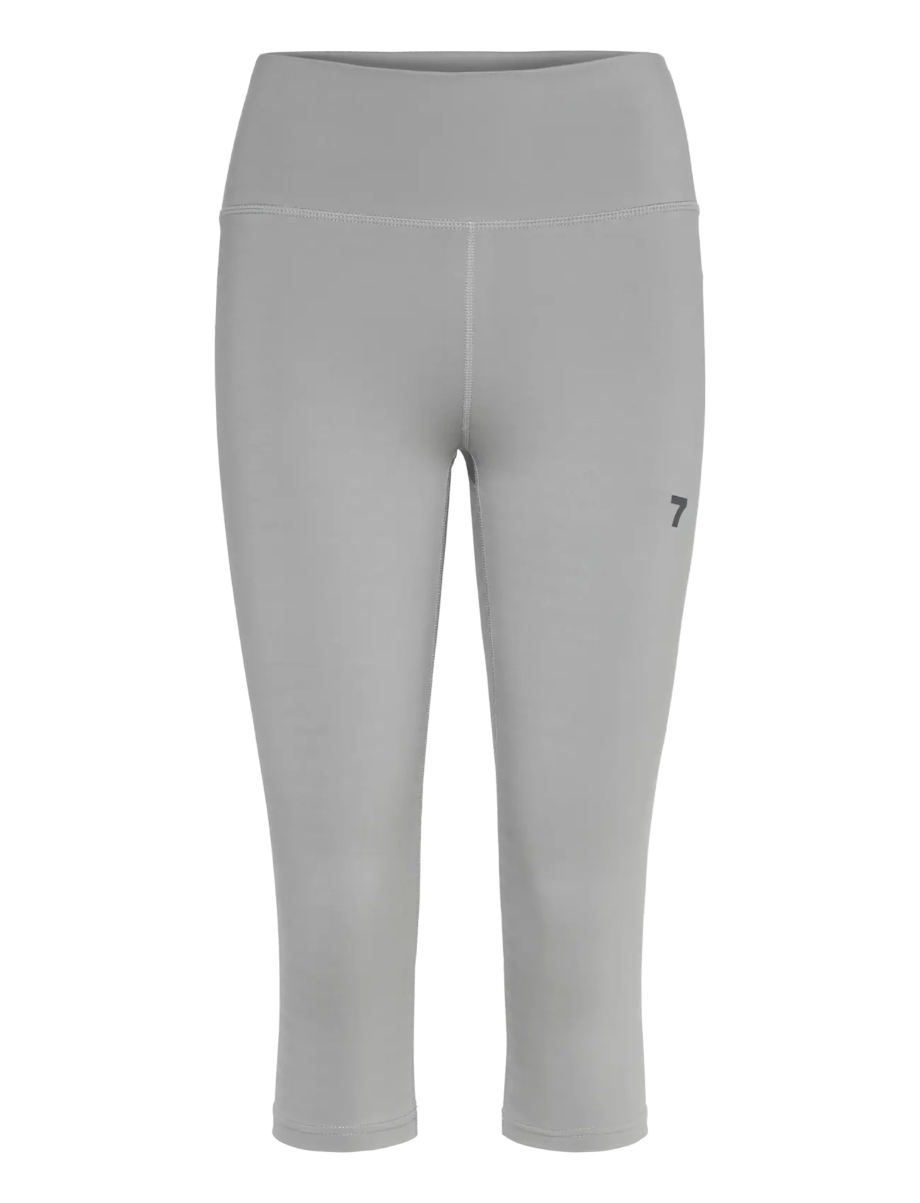7 DAYS Active Signature Capri Pants, S, Sport Tights, Grau - Training Frauen