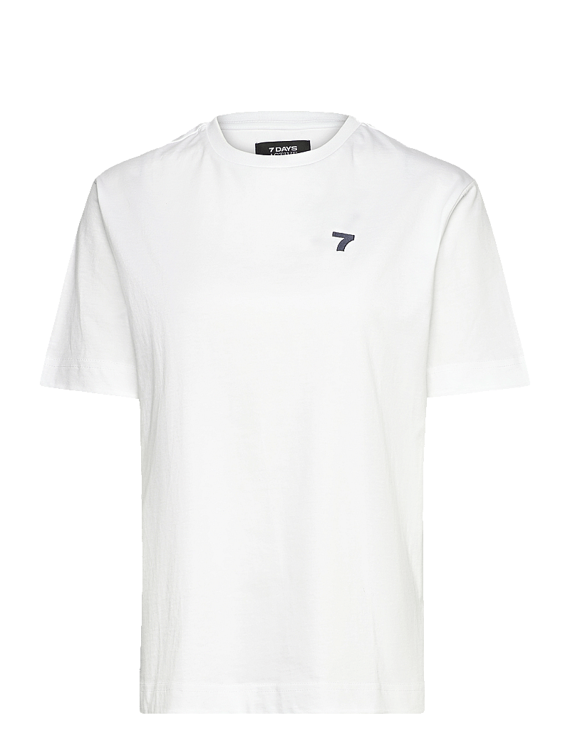 7 DAYS Active - Organic Fitted Tee - t-shirts - 049 brilliant white - 0