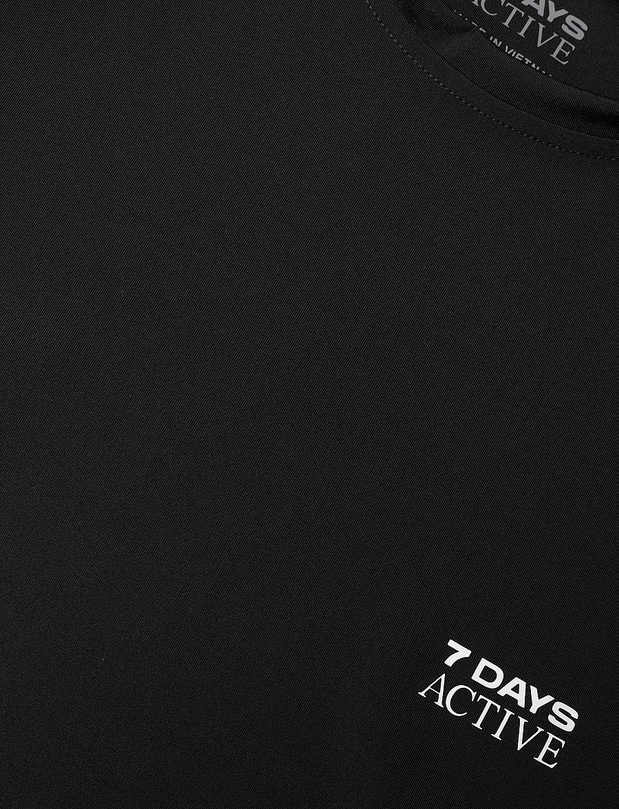 7 DAYS Active - Womens Short Sleeve Training Tee - t-shirts - 001 black - 2
