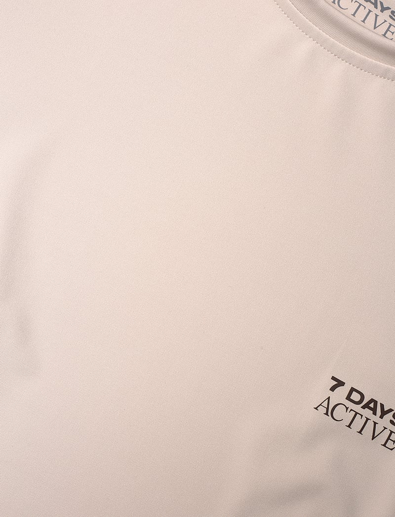 7 DAYS Active - Womens Short Sleeve Training Tee - t-shirts - 835 silver gray - 2