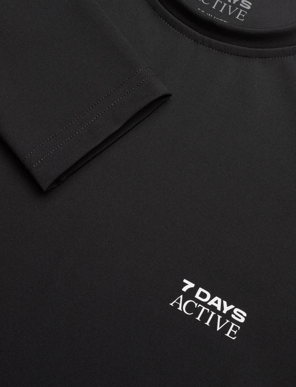 7 DAYS Active - Womens Long Sleeve Training Tee - langarmshirts - 001 black - 2