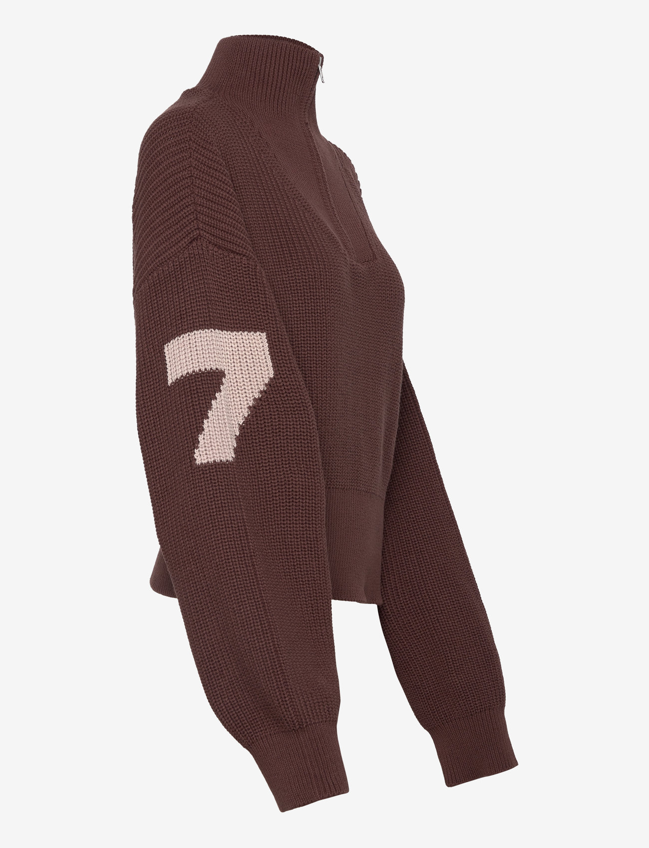 7 DAYS Active - Womens Half Patent Knit - sweatshirts - 087 shopping bag - 2