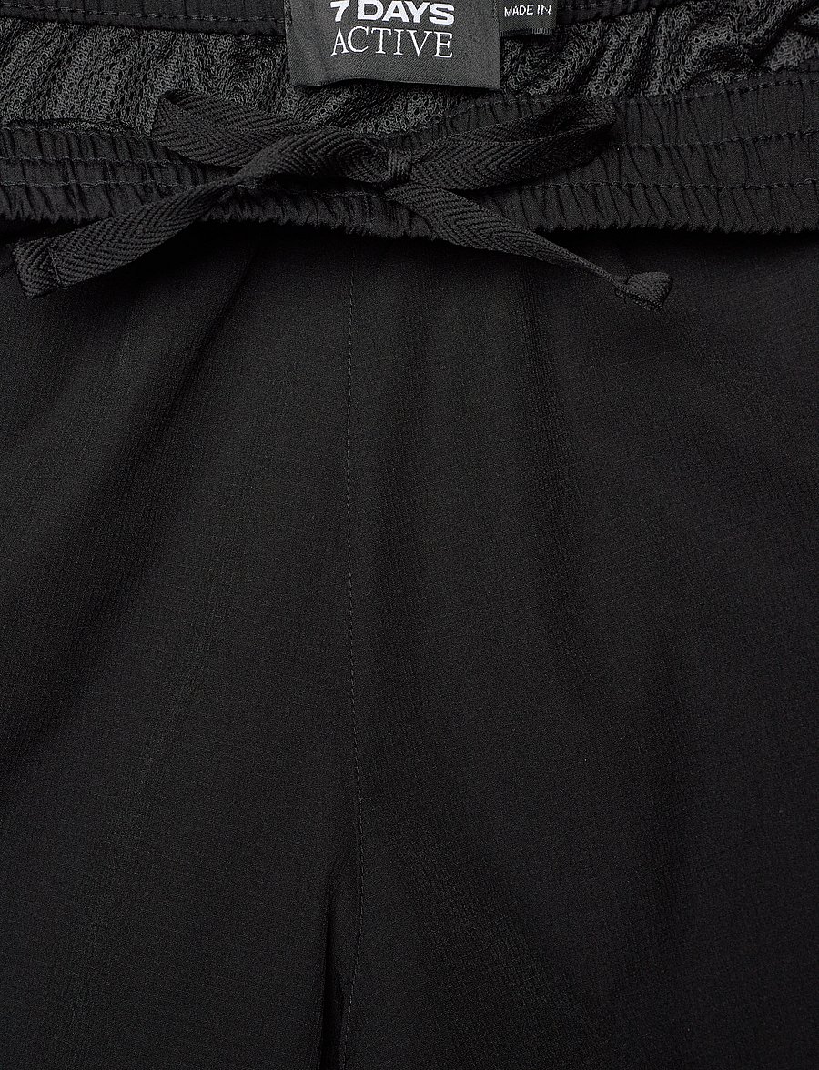 7 DAYS Active - Running Shorts - treningsshorts - 001 black - 2