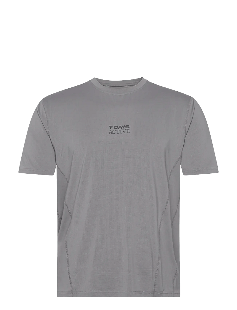 7 DAYS Active - T-shirt S/S - t-shirts - 844 sharkskin - 0