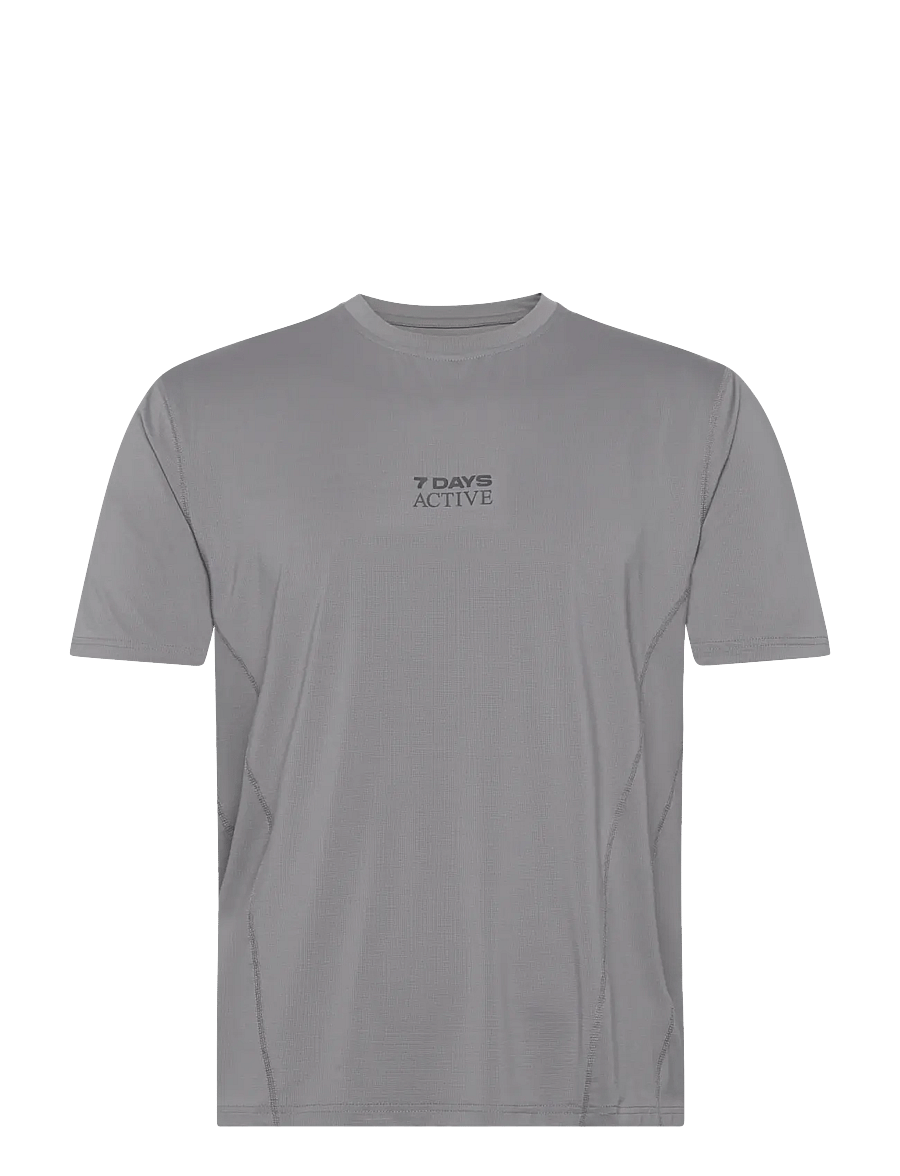 7 DAYS Active - T-shirt S/S - topit & t-paidat - 844 sharkskin - 0